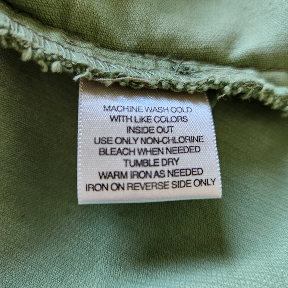 St. John's Bay Women's Green Corduroy Jacket, Size 1X - Picture 5 of 7